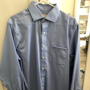 Michael Kors Blue Button Down Shirt